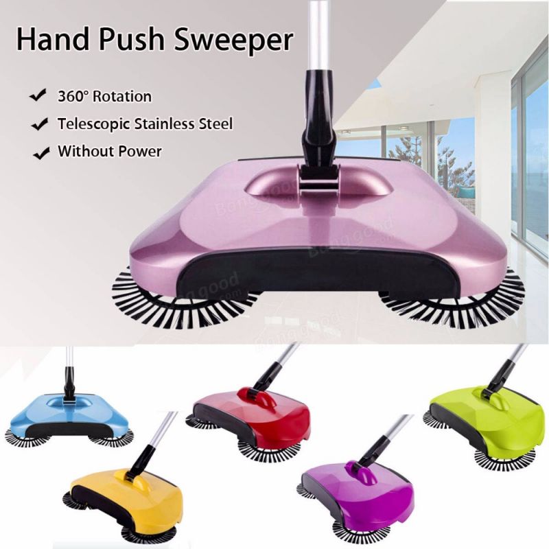 Easy Puch Rotating Magic Broom Sweeper 